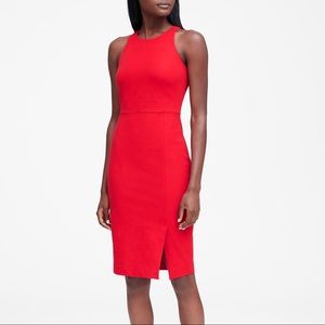 Banana Republic racerback sheath dress